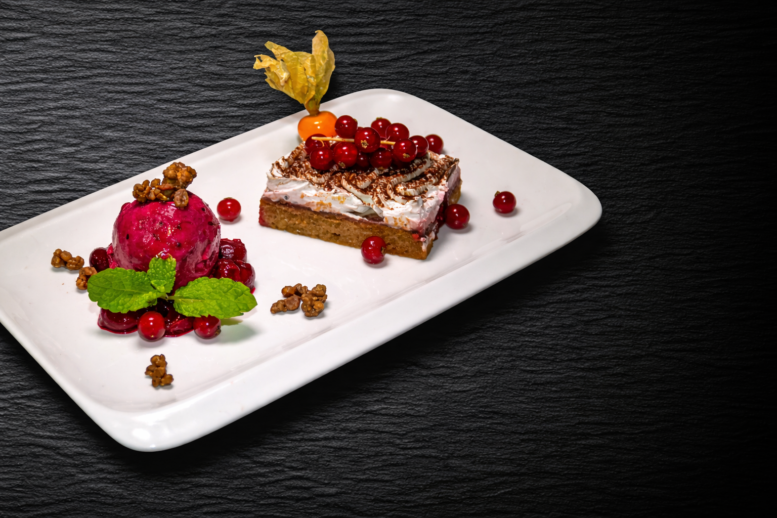 Veganes Himbeer-Tiramisu